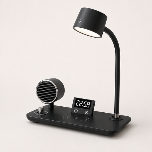 15W Wireless Charging Bluetooth Alarm Lamp  14:49