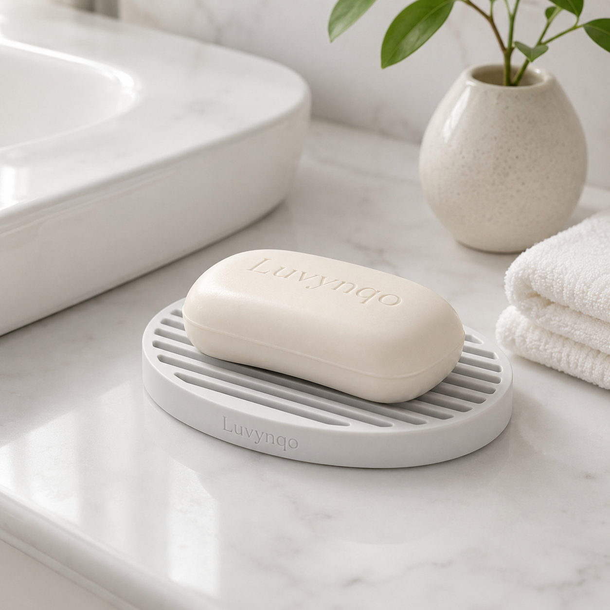 Oval Silicone Soap Dish