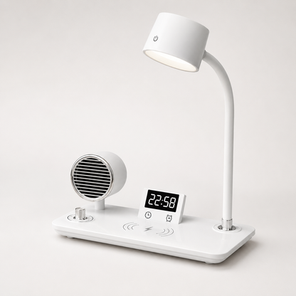 15W Wireless Charging Bluetooth Alarm Lamp  14:49